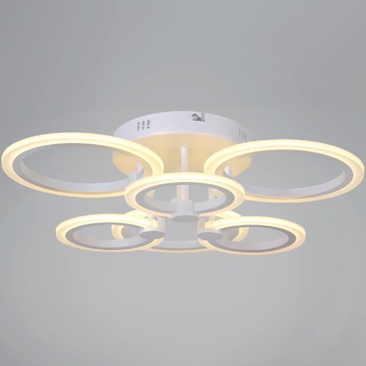 Потолочная люстра Reluce 09502-0.3-3+3 WH Потолочная люстра Reluce 09502-0.3-3+3 WH