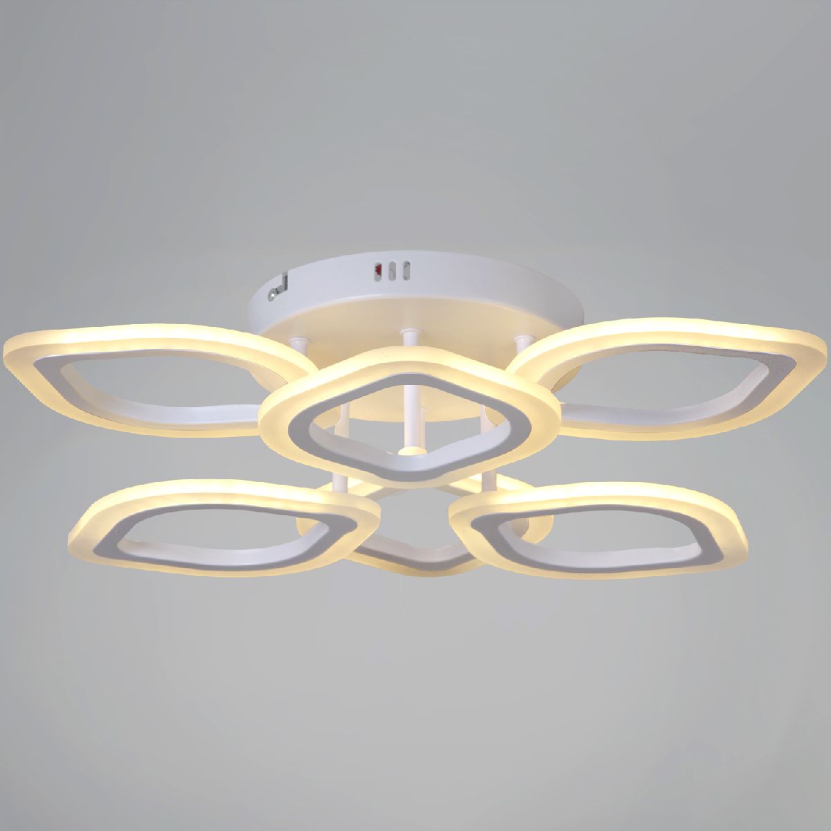 Потолочная люстра Reluce 02302-0.3-3+3 WH Потолочная люстра Reluce 02302-0.3-3+3 WH