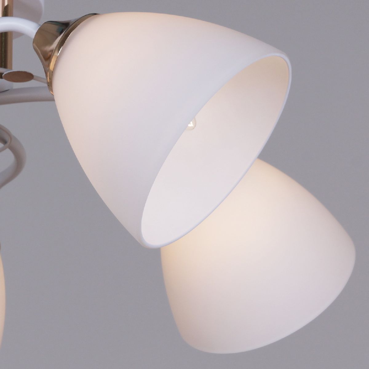 Потолочная люстра Reluce 06104-0.3-05 WH+FG Потолочная люстра Reluce 06104-0.3-05 WH+FG