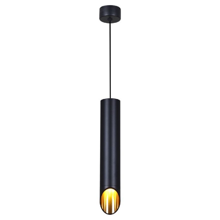 Подвесной светильник Reluce 16007-0.9-001LD 300mm GU10 BK+GD