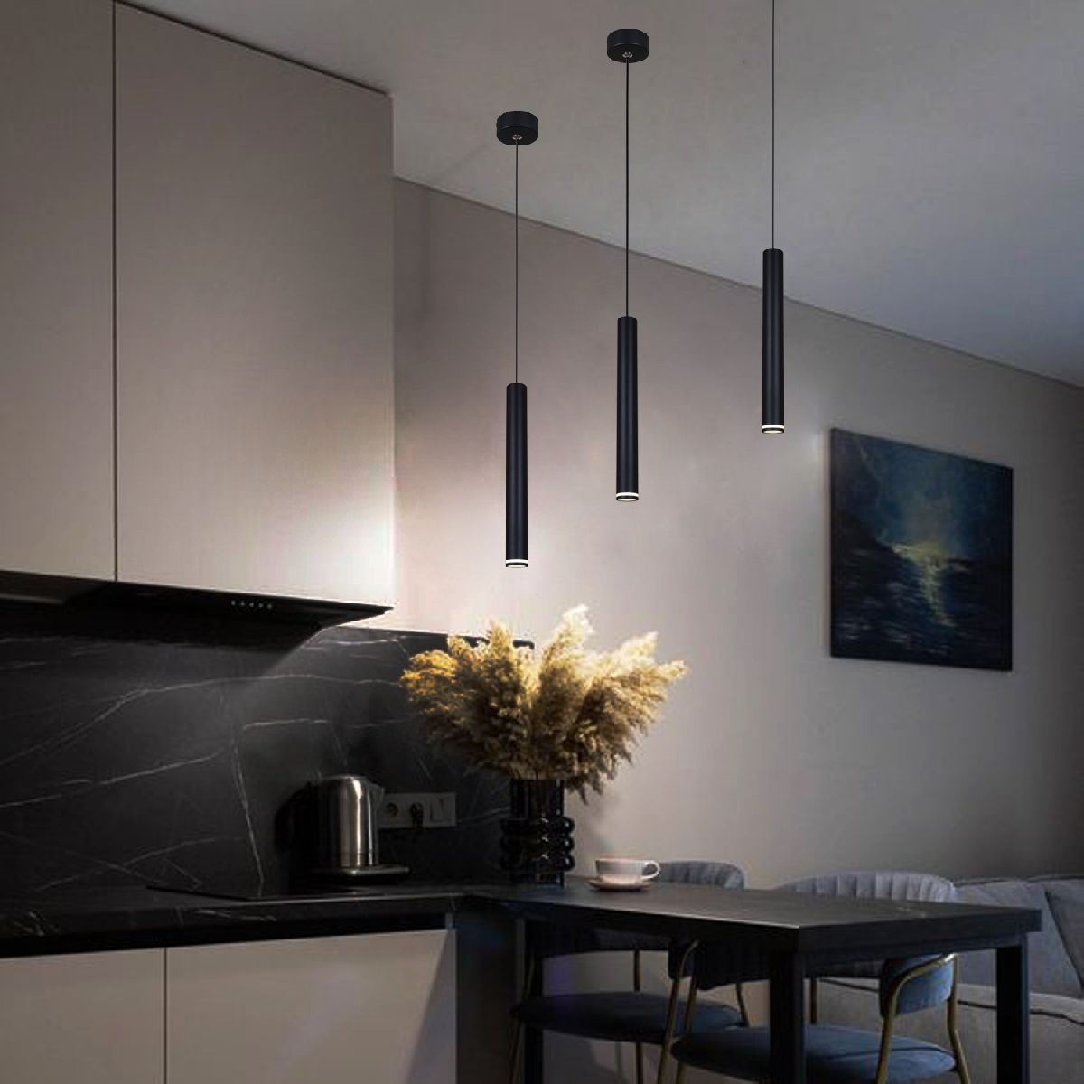Подвесной светильник Reluce 16031-0.9-001IL LED5W BK Подвесной светильник Reluce 16031-0.9-001IL LED5W BK