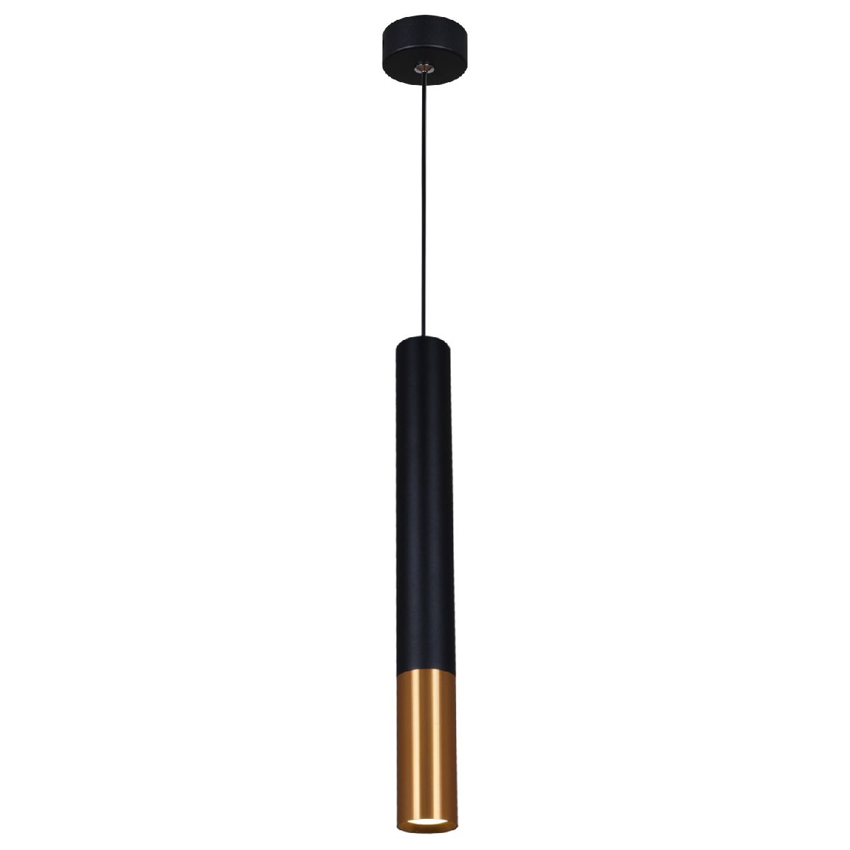 Подвесной светильник Reluce 16032-0.9-001IL LED5W BK+GD Подвесной светильник Reluce 16032-0.9-001IL LED5W BK+GD