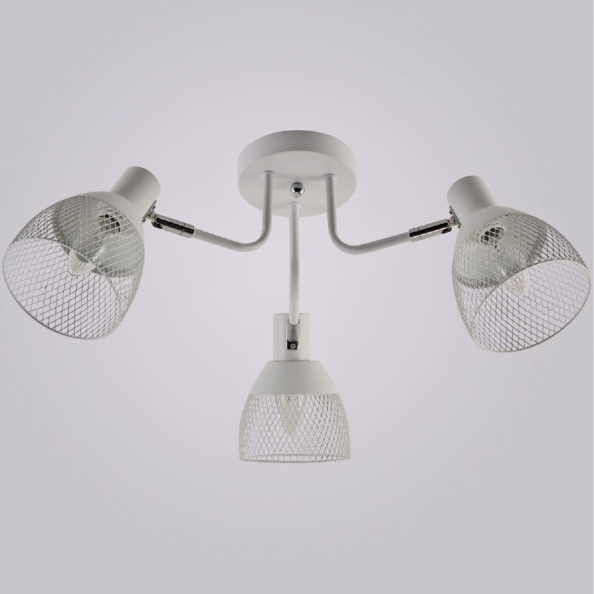 Потолочная люстра Reluce 01581-0.3-03 WH+CR Потолочная люстра Reluce 01581-0.3-03 WH+CR