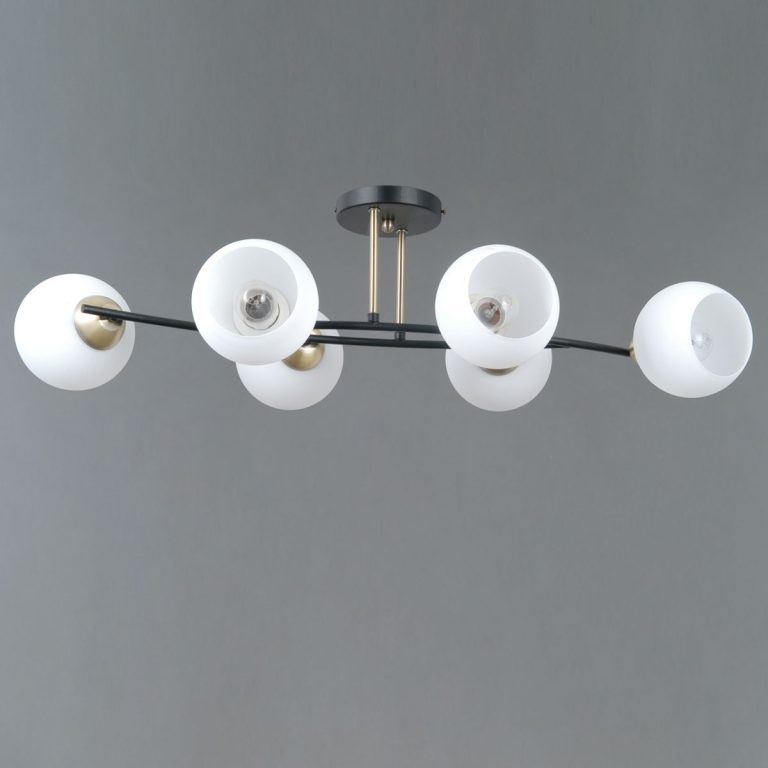 Потолочная люстра Illumico IL0798-6CSQ-25 BK AB TRENTO