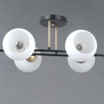 Потолочная люстра Illumico IL0798-6CSQ-25 BK AB TRENTO