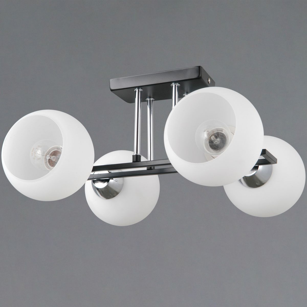 Потолочная люстра Illumico IL0791-4CSQ-25 BK CR TRENTO Потолочная люстра Illumico IL0791-4CSQ-25 BK CR TRENTO