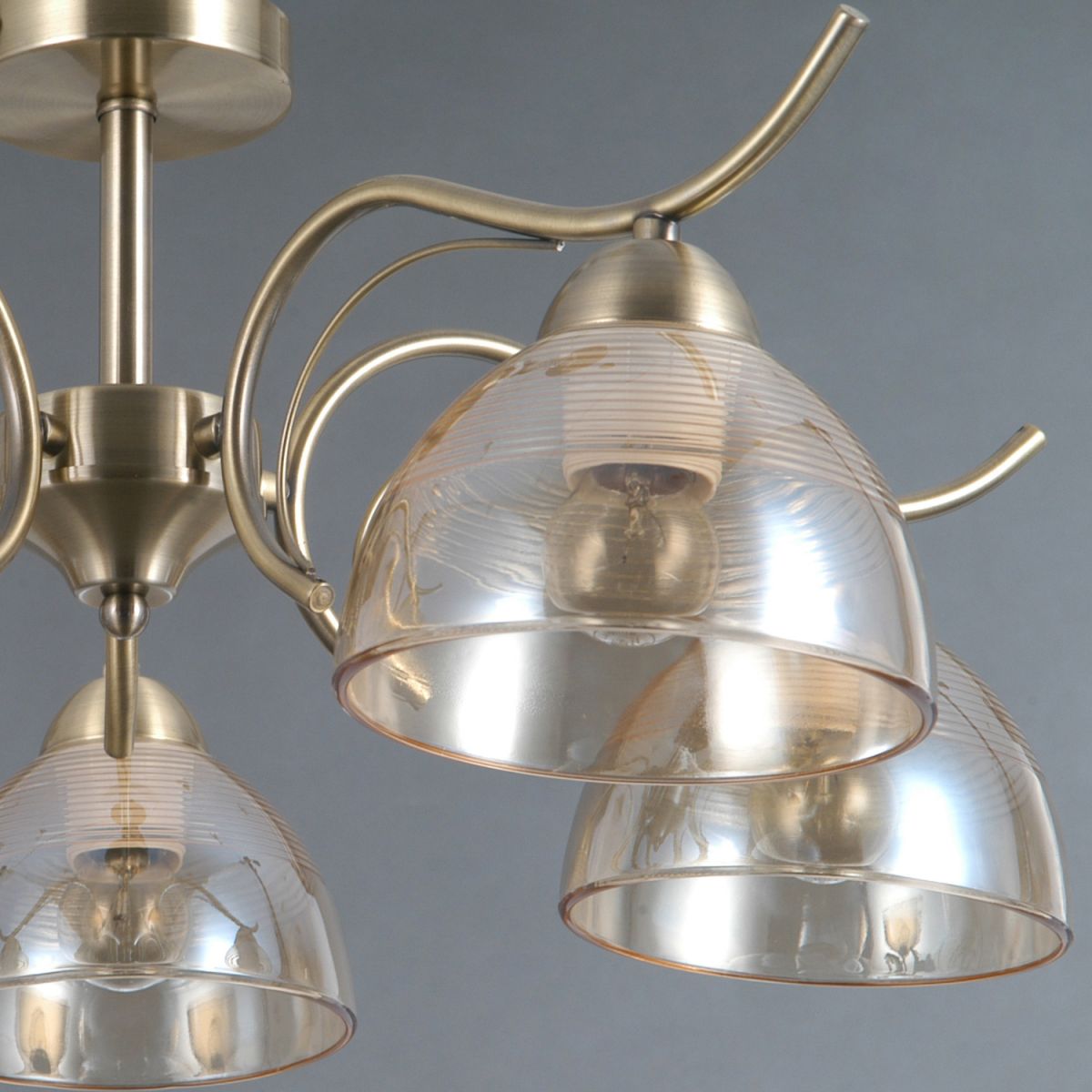Люстра на штанге Illumico IL0733-5CSQ-25 AB AREZZO Люстра на штанге Illumico IL0733-5CSQ-25 AB AREZZO