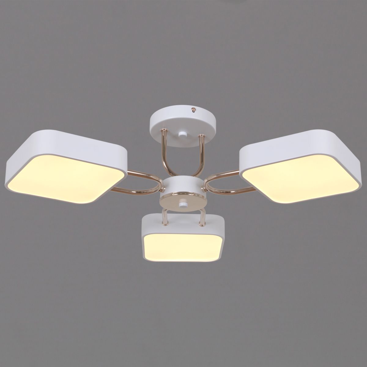 Потолочная люстра Reluce 03362-0.3-03 WH+FGD Потолочная люстра Reluce 03362-0.3-03 WH+FGD