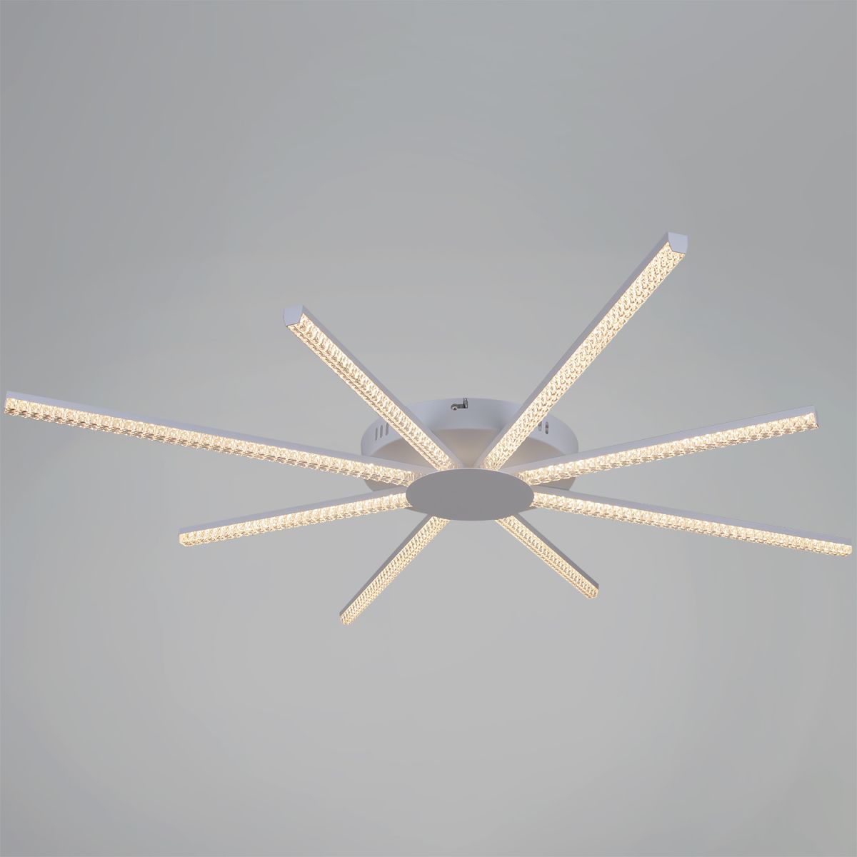 Потолочная люстра Reluce 06537-0.3-4+4 WH Потолочная люстра Reluce 06537-0.3-4+4 WH