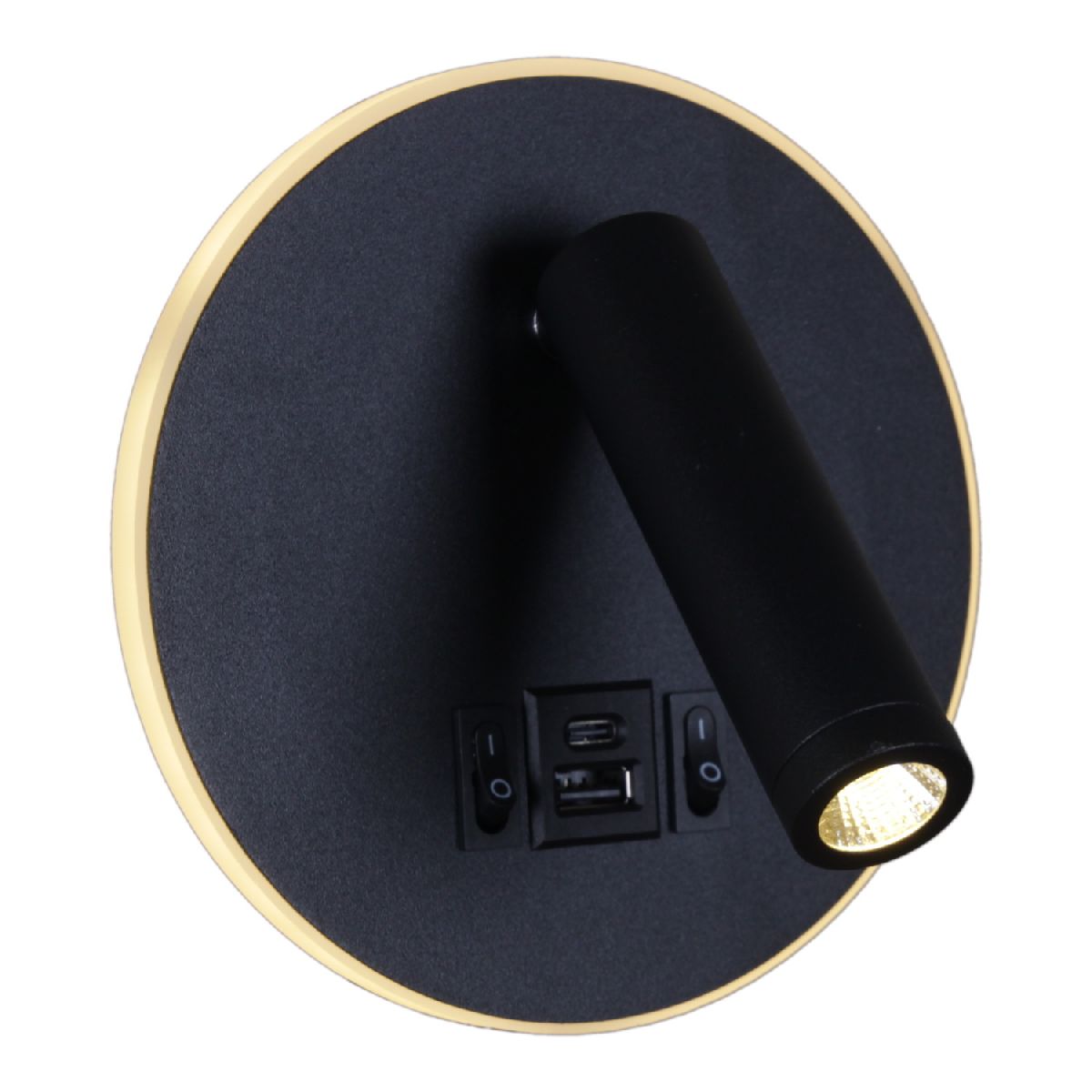 Спот Reluce 86203-9.2-001KT LED12W+USB BK Спот Reluce 86203-9.2-001KT LED12W+USB BK