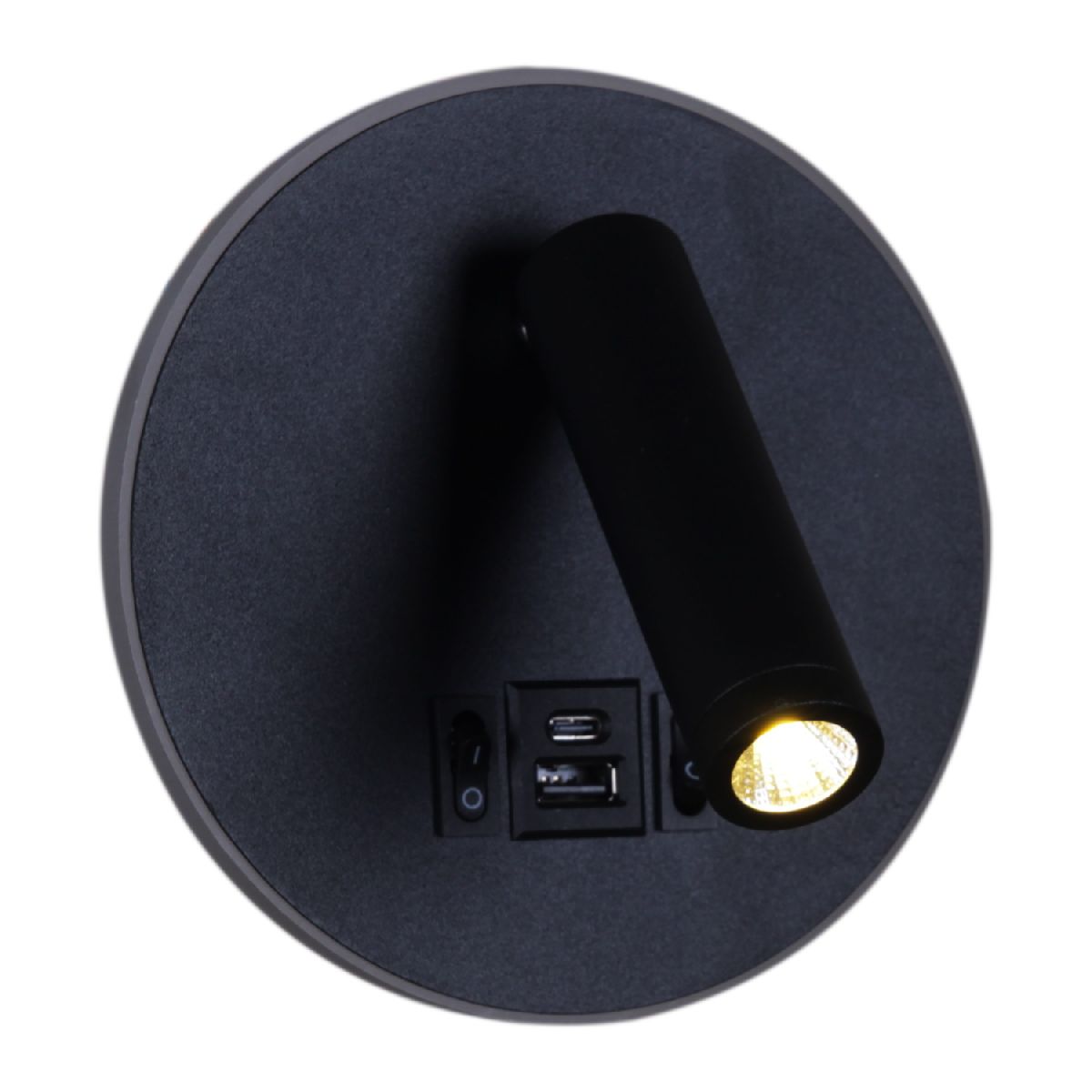 Спот Reluce 86203-9.2-001KT LED12W+USB BK Спот Reluce 86203-9.2-001KT LED12W+USB BK