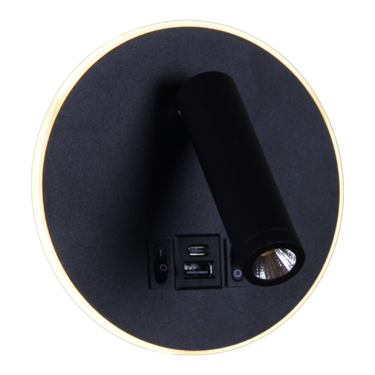 Спот Reluce 86203-9.2-001KT LED12W+USB BK Спот Reluce 86203-9.2-001KT LED12W+USB BK