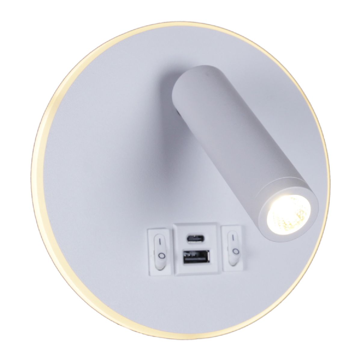 Спот Reluce 86203-9.2-001KT LED12W+USB WT Спот Reluce 86203-9.2-001KT LED12W+USB WT
