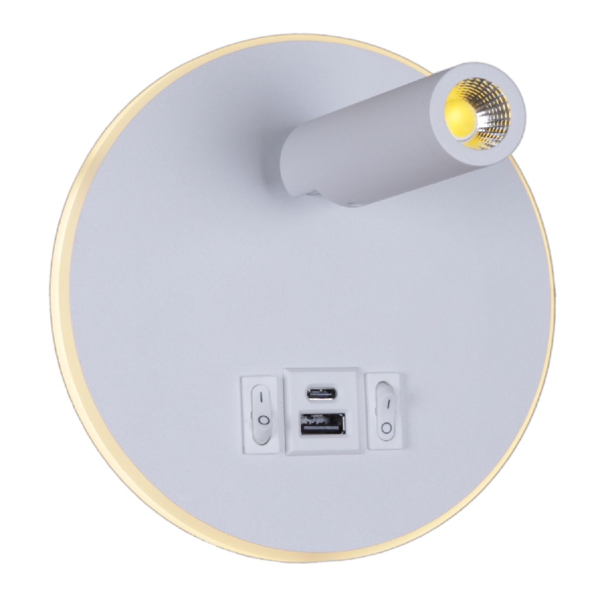 Спот Reluce 86203-9.2-001KT LED12W+USB WT Спот Reluce 86203-9.2-001KT LED12W+USB WT