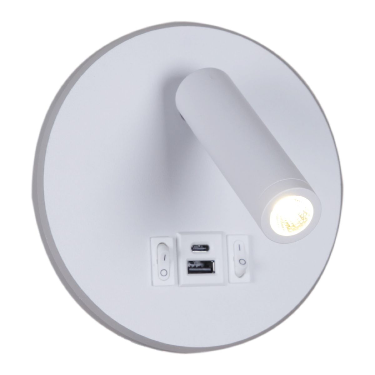Спот Reluce 86203-9.2-001KT LED12W+USB WT Спот Reluce 86203-9.2-001KT LED12W+USB WT
