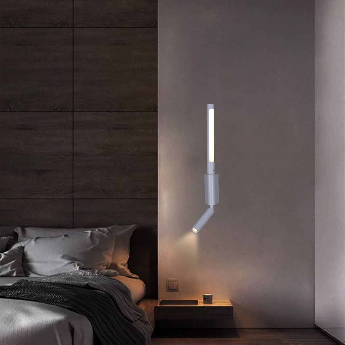 Настенный светильник Reluce 86209-9.2-001KT LED3W+6W WT Настенный светильник Reluce 86209-9.2-001KT LED3W+6W WT
