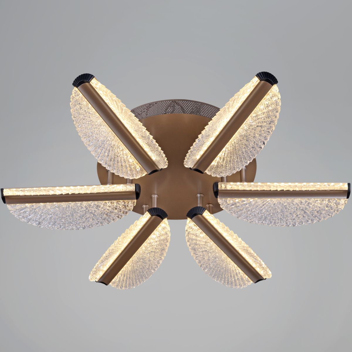 Потолочная люстра Reluce 00490-0.3-06S champagne silver Потолочная люстра Reluce 00490-0.3-06S champagne silver