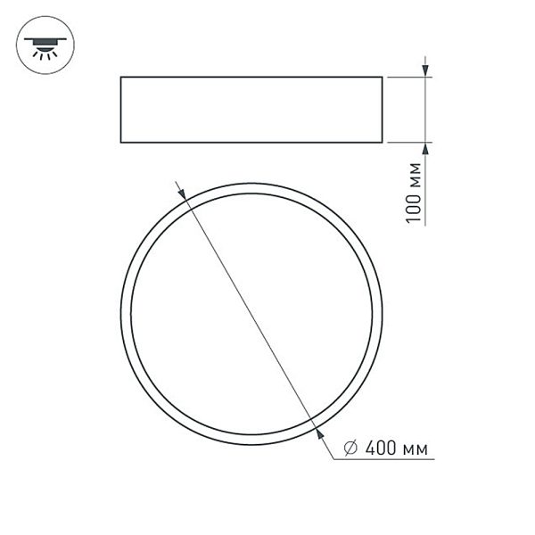Трековый светодиодный светильник Arlight Mag-Laser-45-L480-27W Warm3000 032648 Трековый светодиодный светильник Arlight Mag-Laser-45-L480-27W Warm3000 032648