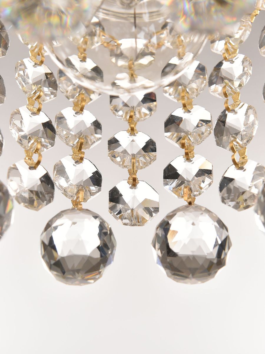 Подвесной светильник Bohemia Ivele Crystal 14781P/11 G Balls Подвесной светильник Bohemia Ivele Crystal 14781P/11 G Balls