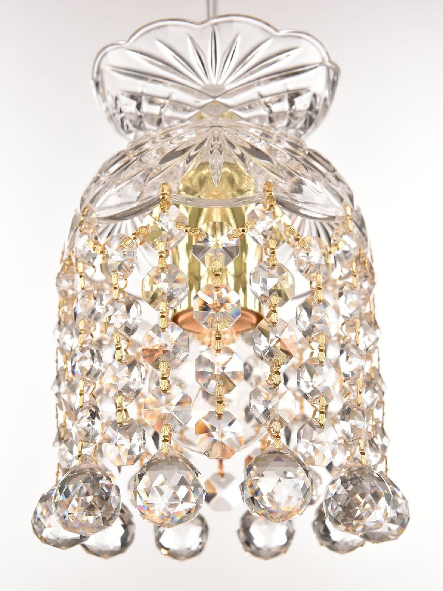 Подвесной светильник Bohemia Ivele Crystal 14781P/11 G Balls Подвесной светильник Bohemia Ivele Crystal 14781P/11 G Balls