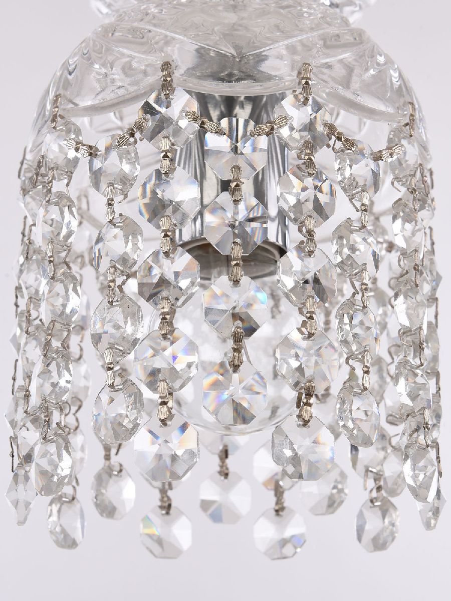 Подвесной светильник Bohemia Ivele Crystal 14781P/11 Ni R Подвесной светильник Bohemia Ivele Crystal 14781P/11 Ni R