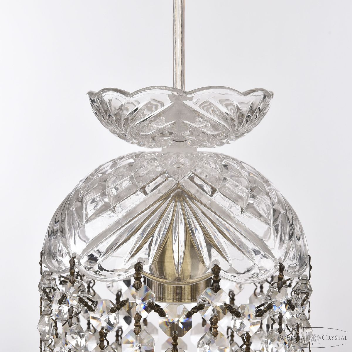 Подвесной светильник Bohemia Ivele Crystal 14781P/11 Pa Drops Подвесной светильник Bohemia Ivele Crystal 14781P/11 Pa Drops