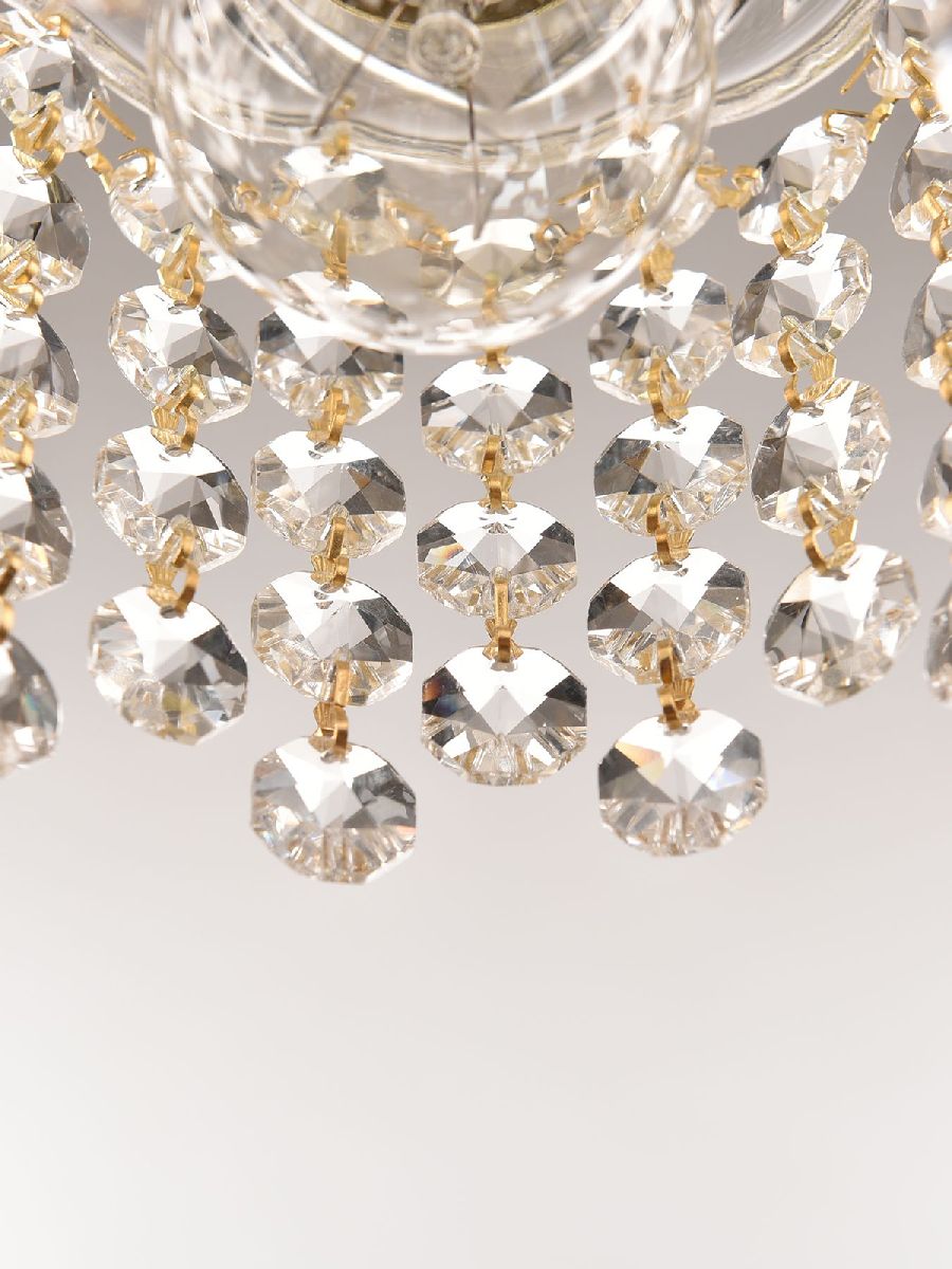 Подвесной светильник Bohemia Ivele Crystal 14781P/13 G R Подвесной светильник Bohemia Ivele Crystal 14781P/13 G R