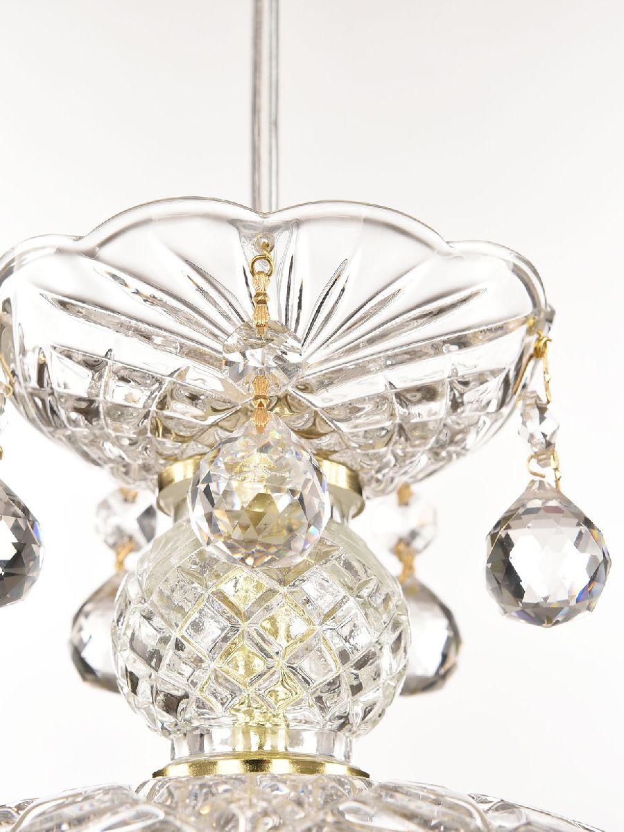 Подвесной светильник Bohemia Ivele Crystal 14781P/22 G R Подвесной светильник Bohemia Ivele Crystal 14781P/22 G R