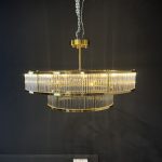 Люстра на штанге ImperiumLoft Marais Round 228942-22