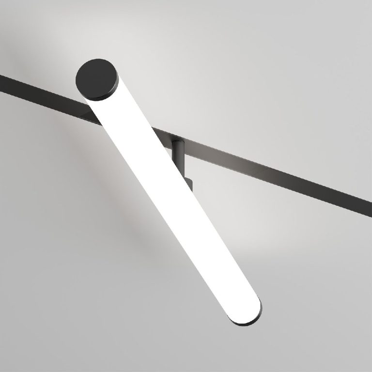 Трековый однофазный светильник Denkirs Smart Ray DK8065-BK