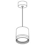 Подвесной светильник Citilux Hardy CL002P11
