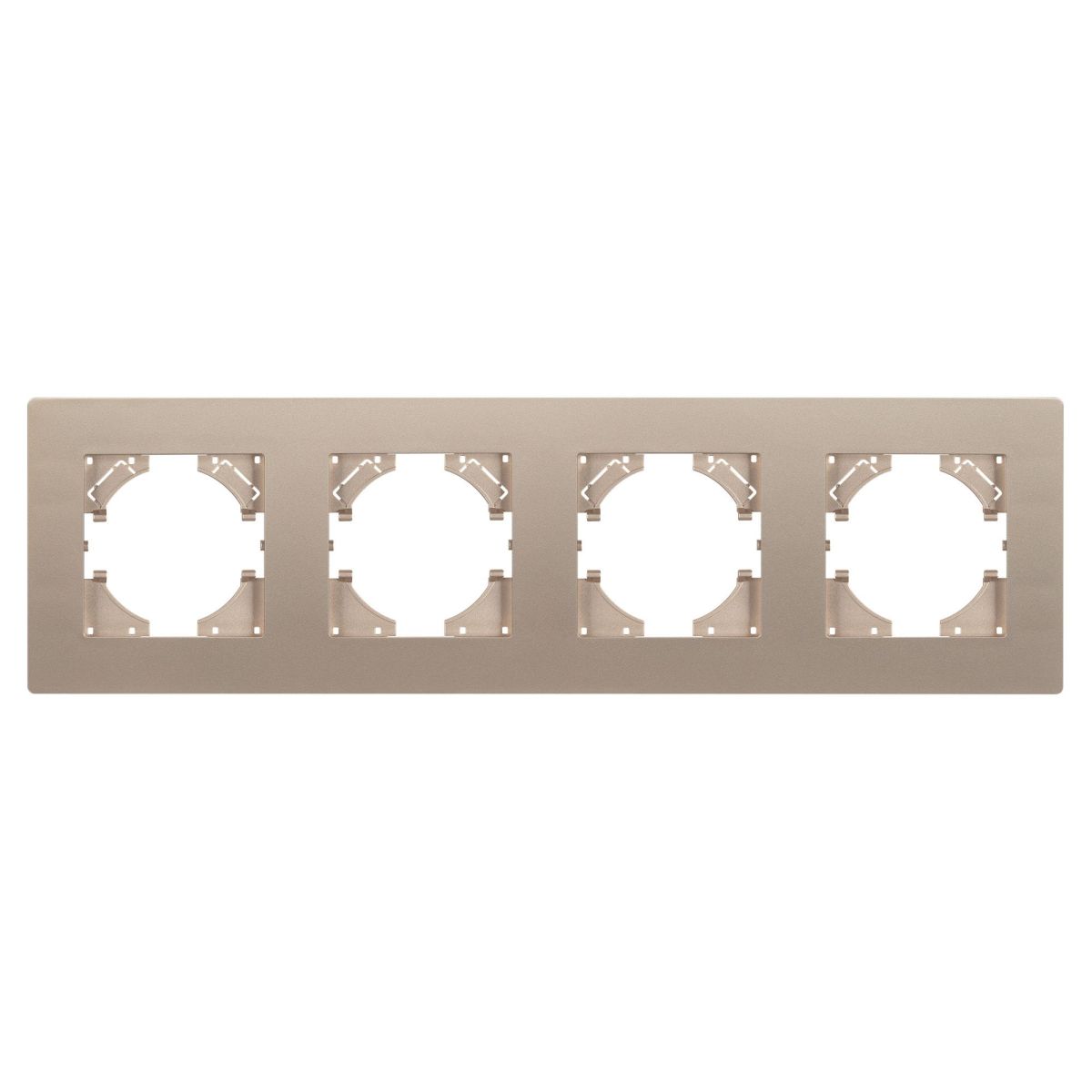 Рамка на 4 поста пластиковая Arlight FRM-PERIO-PL-4-GD 049761 Рамка на 4 поста пластиковая Arlight FRM-PERIO-PL-4-GD 049761