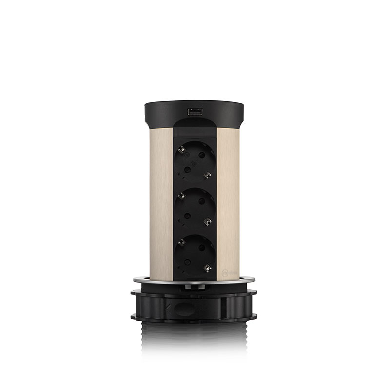 Блок розеток 17 (12 секций и USB type A+C) беспроводная зарядка Mebax 00-00002599 Блок розеток 17 (12 секций и USB type A+C) беспроводная зарядка Mebax 00-00002599