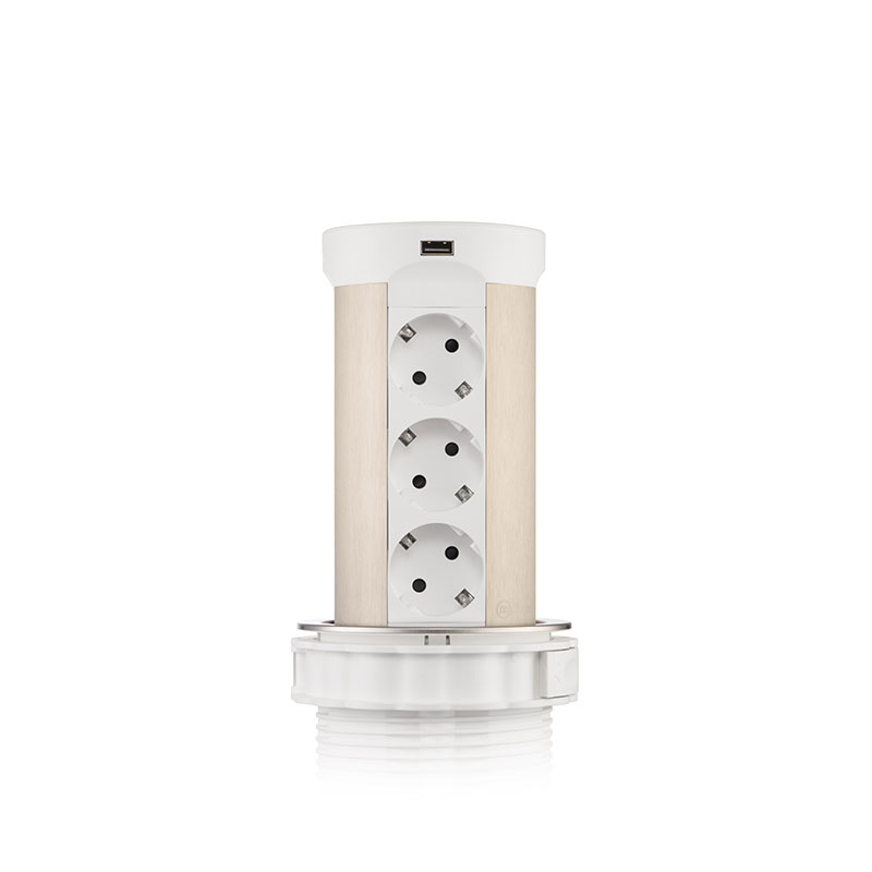 Блок розеток 17 (12 секций и USB type A+C) беспроводная зарядка Mebax 00-00002600 Блок розеток 17 (12 секций и USB type A+C) беспроводная зарядка Mebax 00-00002600