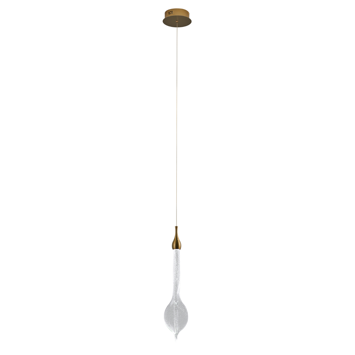 Подвесной светильник Delight Collection OD2433-1 gold/clear Подвесной светильник Delight Collection OD2433-1 gold/clear