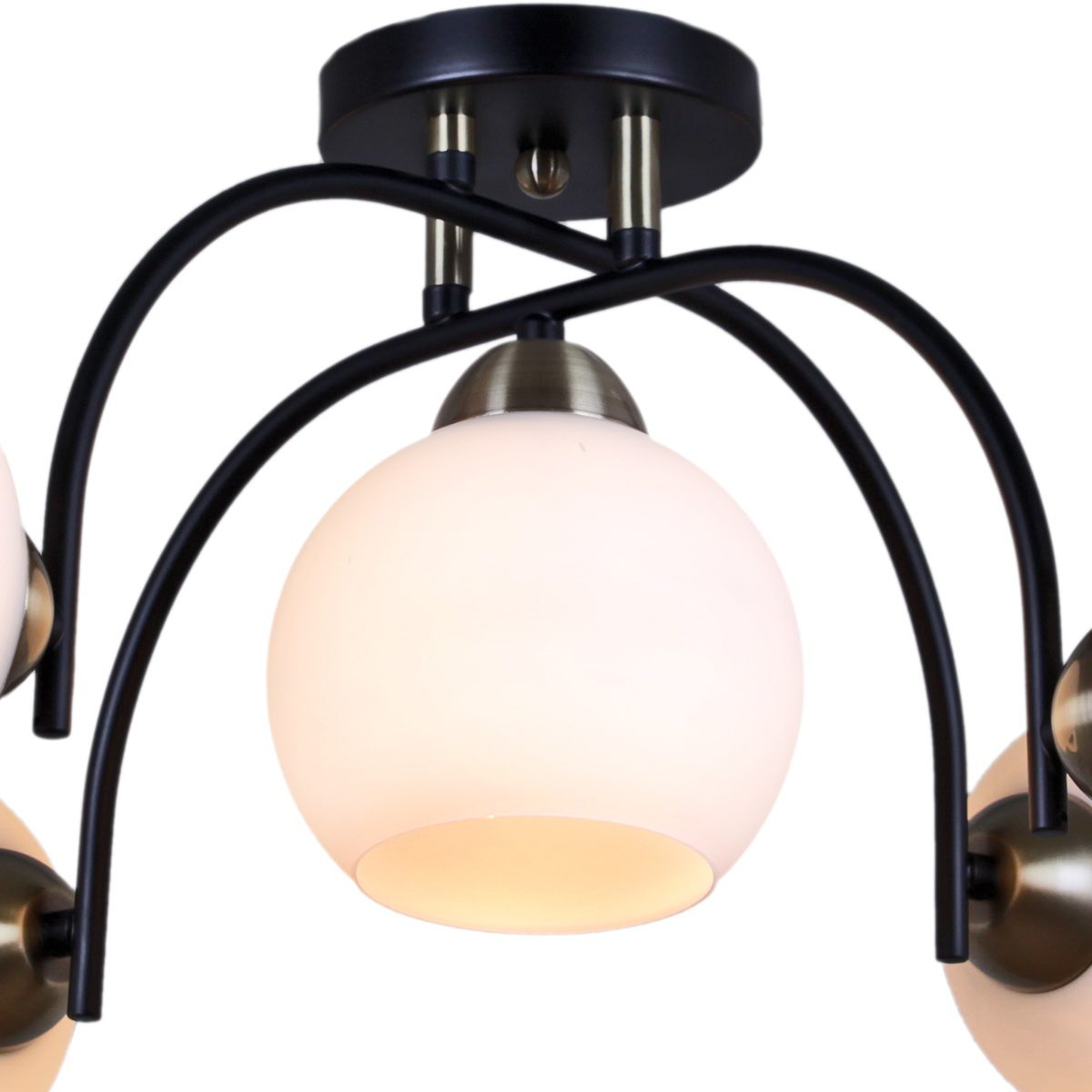 Люстра на штанге Illumico IL0250-5CSQ-79 BK AB Люстра на штанге Illumico IL0250-5CSQ-79 BK AB