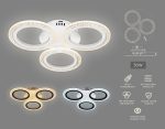 Потолочная светодиодная люстра Ambrella Light Acrylica Original FA4050