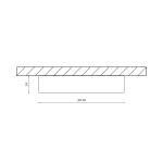Накладной светильник DesignLed KH-R120-9-NW 001860