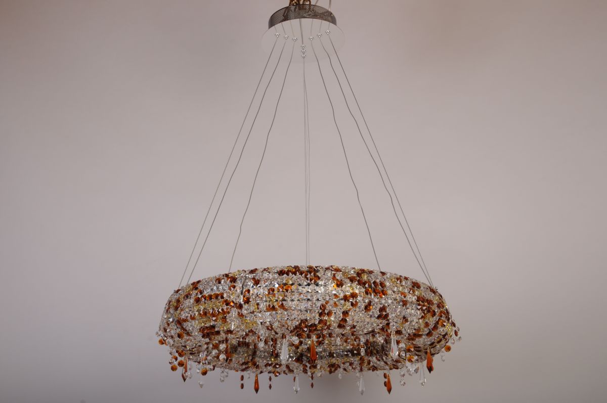 Подвесная люстра Abrasax L.8301-8 BROWN Подвесная люстра Abrasax L.8301-8 BROWN