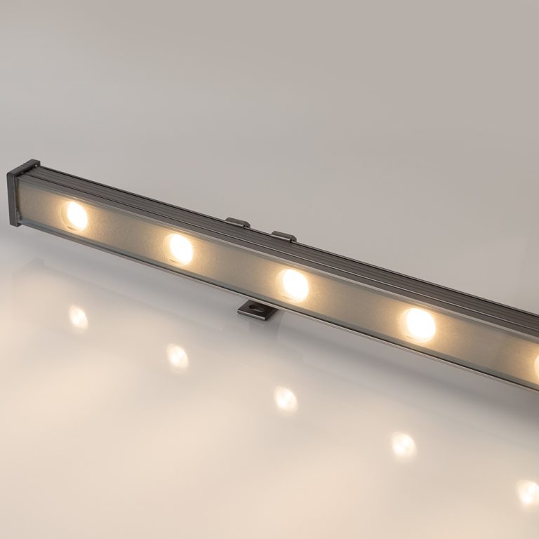 Линейный прожектор Arlight AR-LINE-1000-12W Warm3000 (GR, 15x60 deg, 230V) 041728