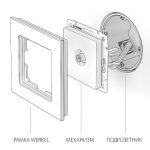 ТВ-розетка Werkel W1184008 4690389157042 a051625