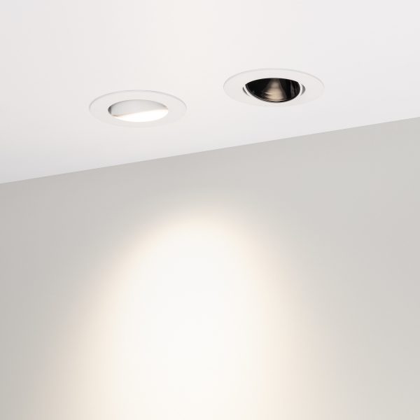 Встраиваемый светильник Arlight MS-Forecast-Built-Turn-R102-12W Warm3000 035449 Встраиваемый светильник Arlight MS-Forecast-Built-Turn-R102-12W Warm3000 035449