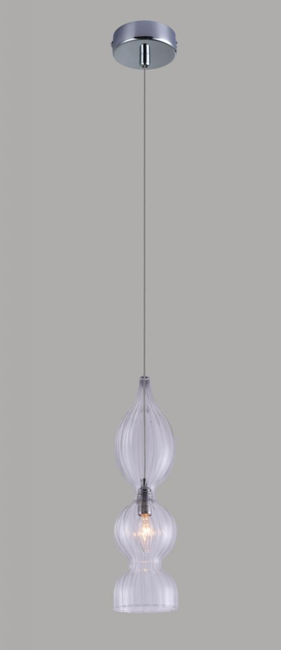 Подвесной светильник Crystal Lux Iris SP1 B Transparent Подвесной светильник Crystal Lux Iris SP1 B Transparent