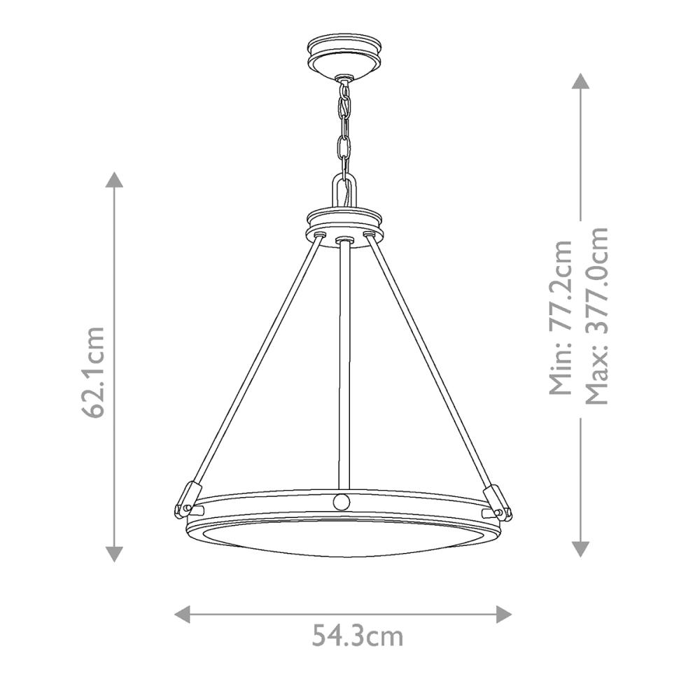 Подвесной светильник Hinkley Collier HK-COLLIER-P Подвесной светильник Hinkley Collier HK-COLLIER-P