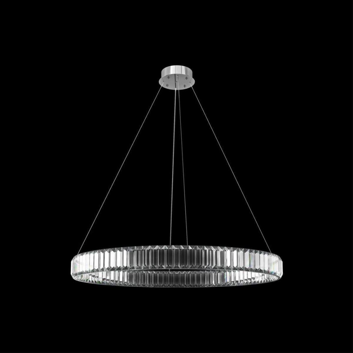 Подвесная люстра Loft IT Crystal ring 10135/800 Chrome Подвесная люстра Loft IT Crystal ring 10135/800 Chrome