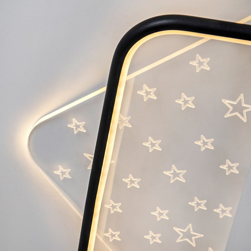 Потолочный светильник LED4U L1037-520 BK Потолочный светильник LED4U L1037-520 BK