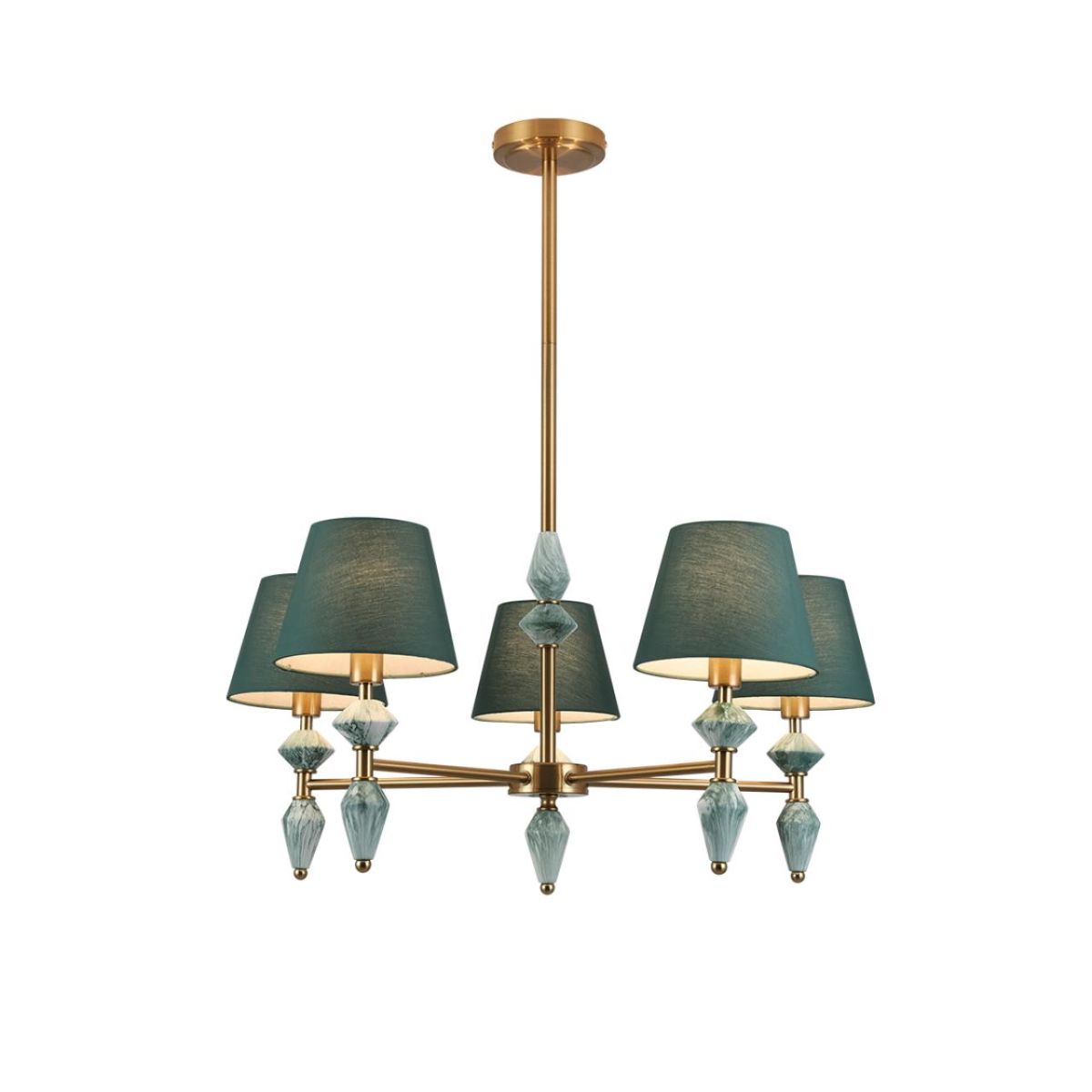 Люстра на штанге Lumion Classi Vermont 8275/5 Люстра на штанге Lumion Classi Vermont 8275/5