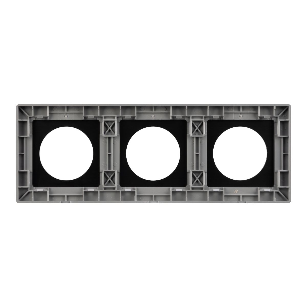 Рамка 3-местная алюминиевая Arlight FRM-PRESTO-ALR-3-GR 043873 Рамка 3-местная алюминиевая Arlight FRM-PRESTO-ALR-3-GR 043873