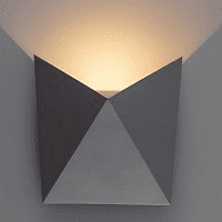Настенный светодиодный светильник Arte Lamp Busta A1609AP-1GY Настенный светодиодный светильник Arte Lamp Busta A1609AP-1GY