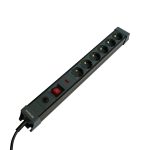 Сетевой фильтр 6-местный с/з Stekker Techno HM22-61-05 50161